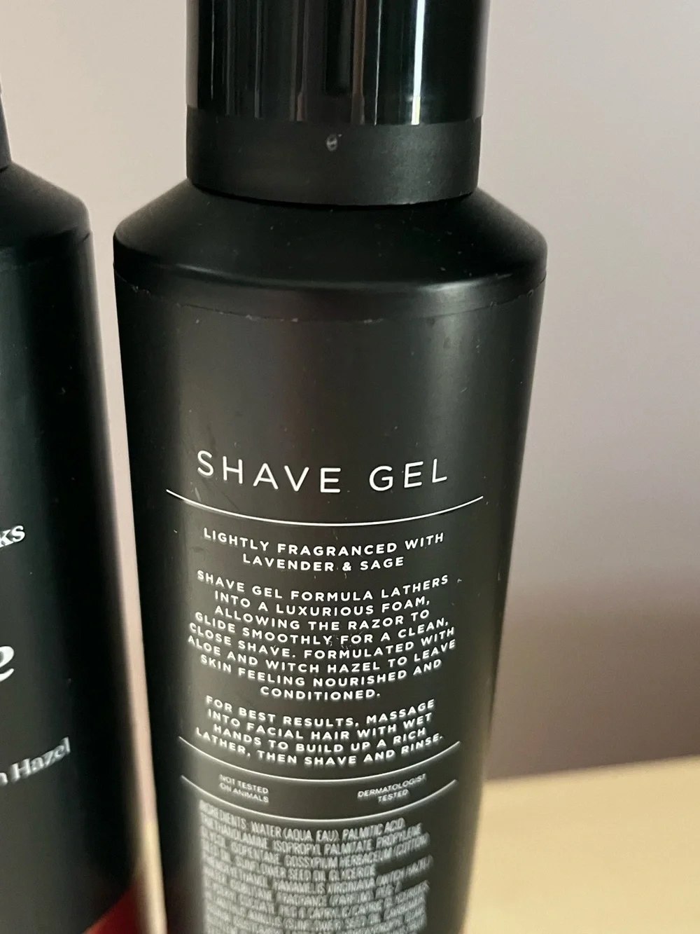 Two Men’s Bath & Body Works Shave Gels 7 oz. Each New